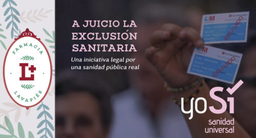 Acciones legales contra la exclusión sanitaria universal publica