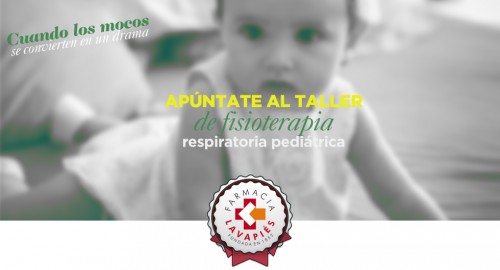 Bronquiolitis infantil, talleres gratuitos en la rebotica de lavapiés para tratarlo