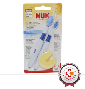 Cepillo dental entrena de Nuk para bebes entre 6 y 12 meses