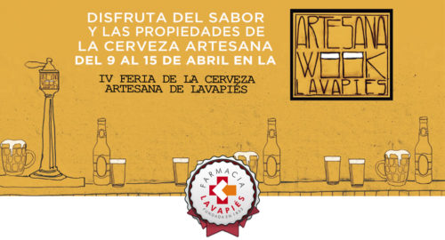 Feria de la cerveza artesana en Lavapies, buen sabor y buenas propiedades