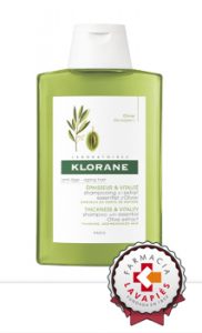 Nuevo champú Klorane con estracto de olivo combate envejecimiento cabello