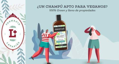 Champú 100% Green de Nuggela & Sulé apto para veganos