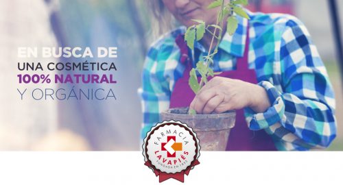 Cosmética natural y orgánica y certificada