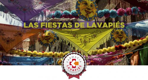 Fiestas Lavapiés en agosto por San Lorenzo