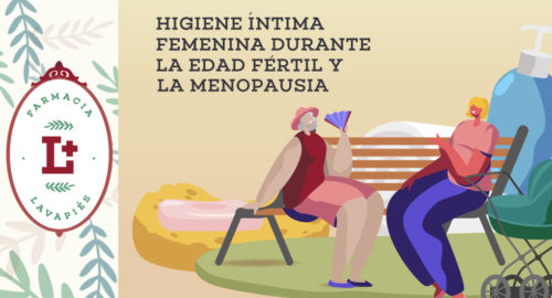 Higiene femenida durante menopausia y edad fertil