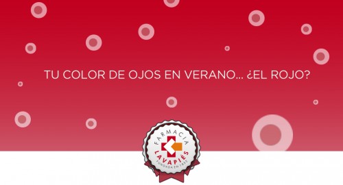 Ojos rojos e irritacion ocular en verano, Farmacia Lavapies