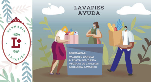 Lavapies ayuda a sus vecinos