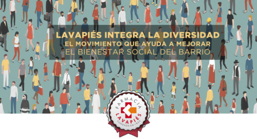 Lavapies integra la diversidad, movimiento para mejorar el bienestar social del barrio