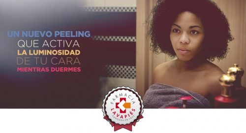 Nuevo exfoliante o peeling Idealia de Vichy que activa la iluminacion de la cara en Farmacia Lavapiés