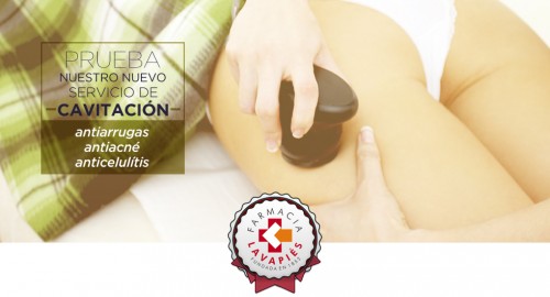 Servicio de cavitación y Radiofrecuencia antiarrugas antiacne y anticelulitis en la Rebotica de Lavapies Madrid