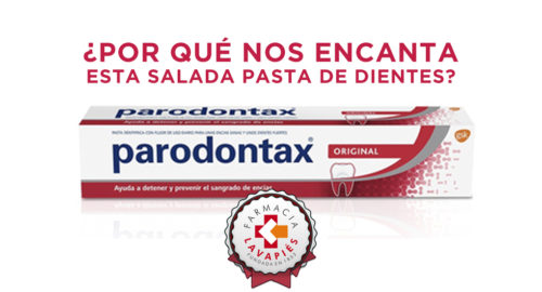 Pasta de dientes Parondotax para cuidar las encias