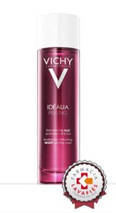 Nuevo peeling de noche de idealia activador de luminosidad de vichy recomendado por Farmacia Lavapies