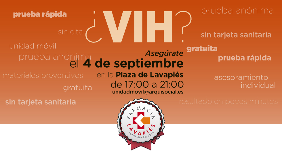 Prueba VIH y Sifilis gratuita en Madrid