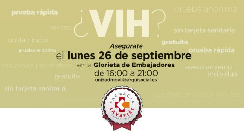 Pruebas VIH y sifilis gratuitas en Madrid