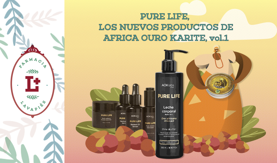 Leche corporal Pure Life Africa Ouro Karite