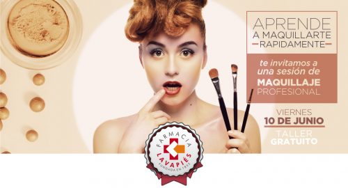 Taller de maquillaje rápido gratis con Beter Look Expert en Farmacia Lavapies