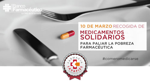 voluntarios necesarios para recogida de medicamentos solidarios en farmacia lavapies