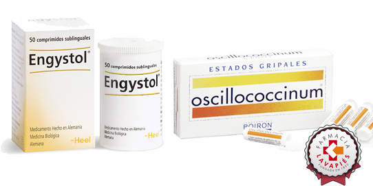 Productos de homeopatia recomendados para niños con problemas de mocos: Oscillococcium y Engystol en Farmacia Lavapies