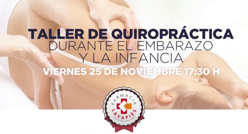 taller quiropractica durante el embarazo y la infancia en Madrid, Farmacia Lavapiés